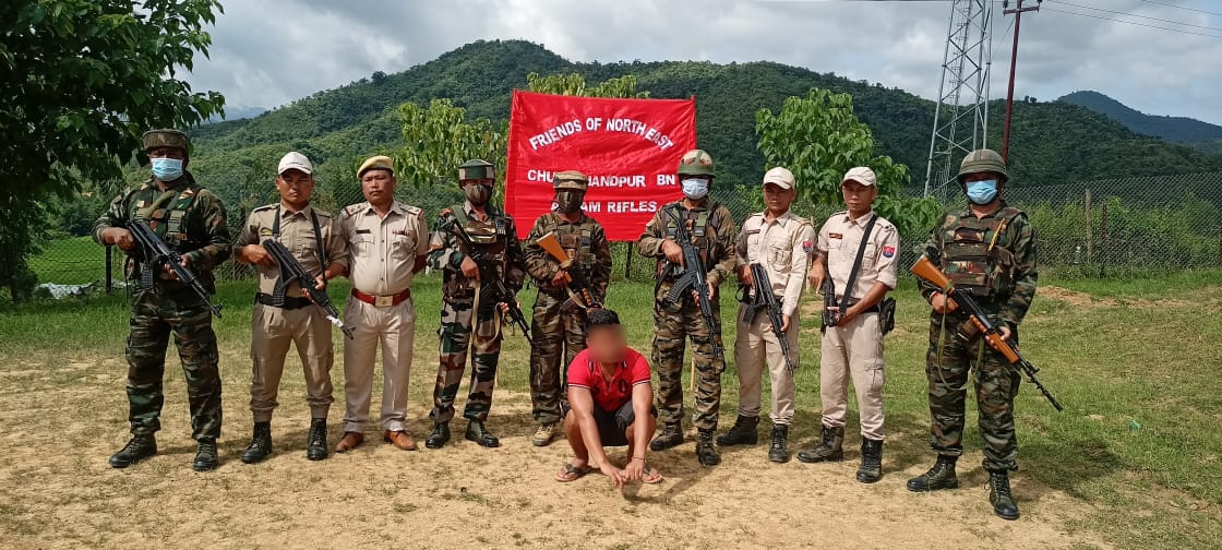Manipur: 2 UNLF Cadre Arrested Near Myanmar Border In Churachandpur